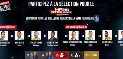 Hand Star Game 2014 : votez Caucheteux !