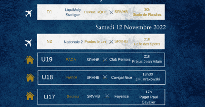 Matchs du Week-end