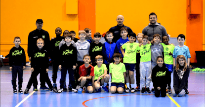 Entraînement U9 coaché par Benjamin Braux !