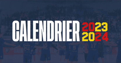 CALENDRIER OFFICIEL : SAISON 2023/2024