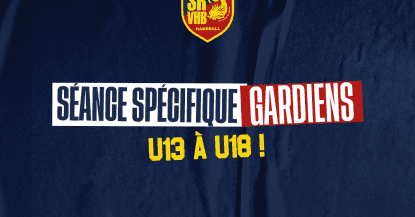 Séance spécifique gardiens de but !