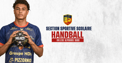 Ouverture des candidatures - Section sportive handball au Collège Alphonse Karr