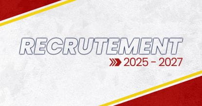 Nouvelles recrues 2025/2027