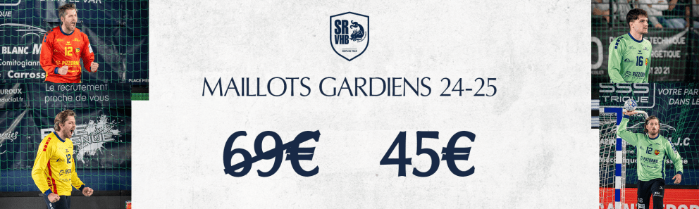Soldes maillots gardien