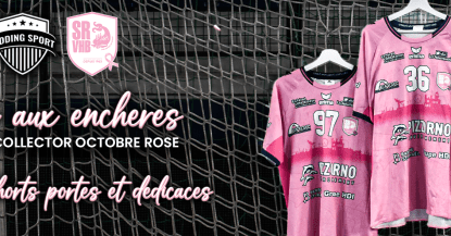 Les maillots roses aux enchères